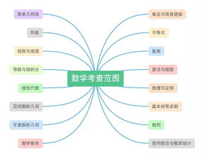 公招考数学专业知识