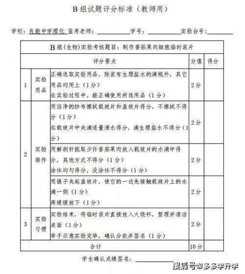 成绩影响中考 深圳2021年初中物理 化学和生物实验操作考核公布