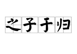 之子于归什么意思,"之子于归，宜其室家"是什么意思