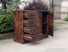 碳化木衣柜
