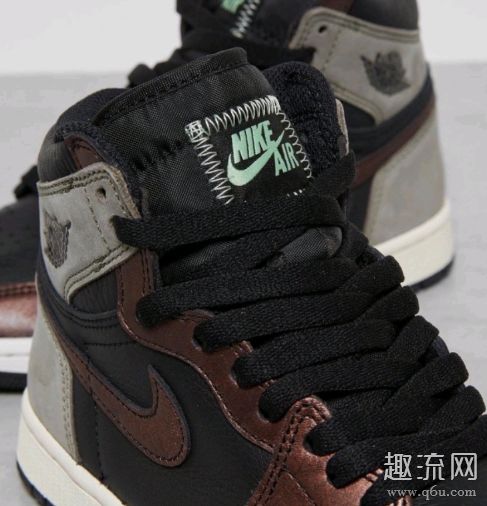 AJ1古铜变色龙开箱测评 AJ1古铜变色龙上脚穿搭图