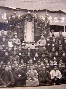 实拍,百年前中国道士的真实形象,真正的仙风道骨 