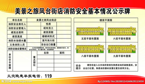 酒店公示牌图片 