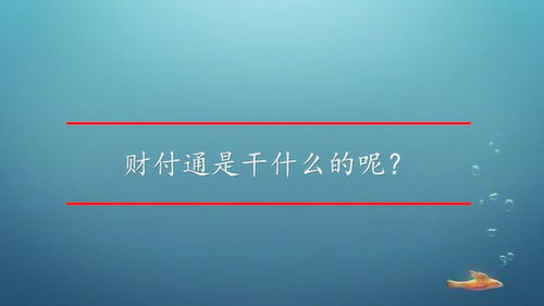 财付通是干什么的呢 