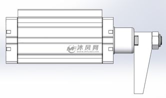 气动摆动夹具 40mm内径 G端口