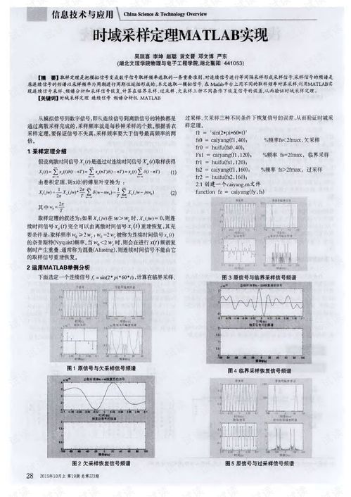 时域采样定理(简述奈奎斯特时域抽样定理？)