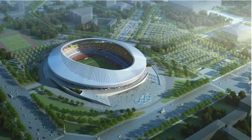 邯郸市体育中心主体育馆主体结构提前封顶