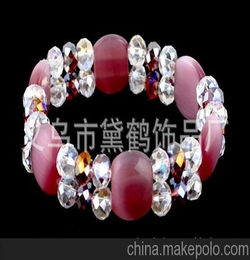 厂家直销供应 新款水晶珠子手链手环 饰品批发