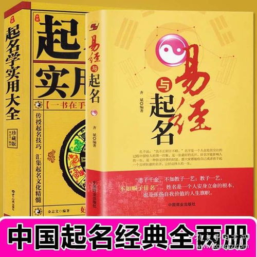 2册 起名学实用大全 易经与起名 宝宝起名五行起名宝典中国起名经典姓名新法预测学易经与起名玄学推算运势预测书取名书