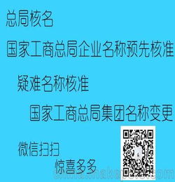 国字开头国某某企业名称核准总局核名