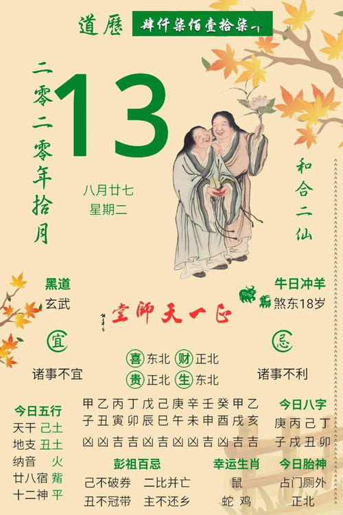 2020年10月13日 庚子年 丙戌月 己丑日 