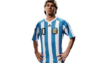 世界杯梅西阿根廷电脑壁纸 