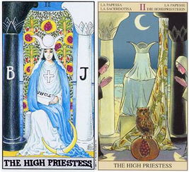 韦特塔罗的2号女祭司 The High Priestess 卡牌代表什么