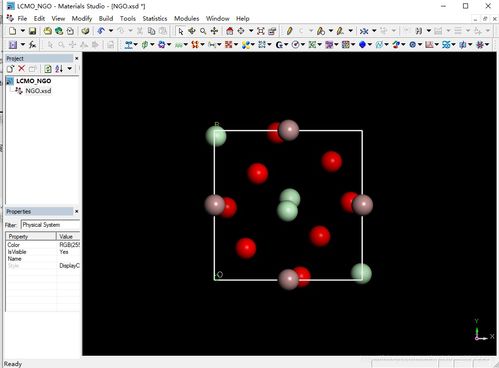 解决Material Studio中不能显示化学键的问题