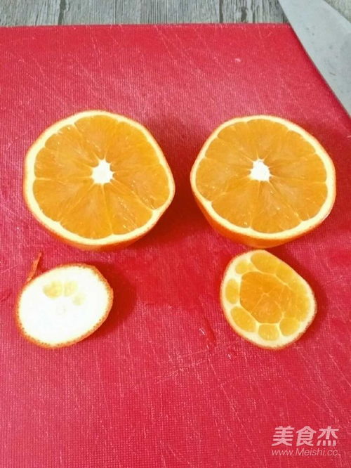 橙子的花样切法的做法
