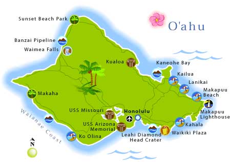 夏威夷的开始 瓦湖岛 