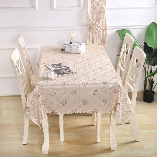 PVC桌布防水防烫防油免洗耐高温餐桌垫长方形正方形餐桌布茶几布.