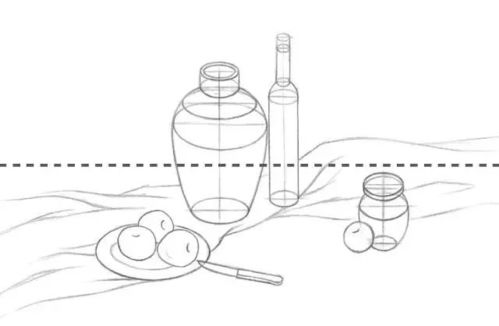 提高素描表现力,高分从构图开始 