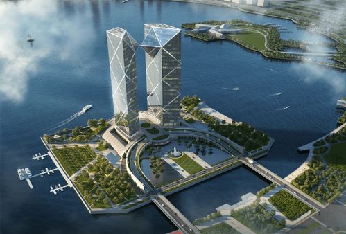 临港新片区又一地标性建筑 滴水湖畔将造200米高双子塔楼