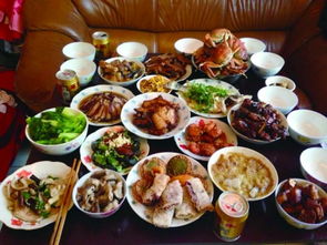 春节期间微信晒新年大餐 我给爸妈做了顿年夜饭