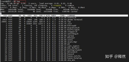 linux命令top,系统性能监控的得力助手