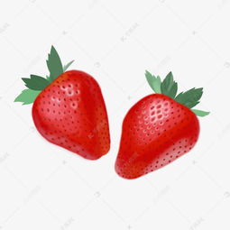 水果主题之草莓插画素材图片免费下载 千库网 
