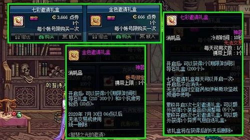 dnf 体验服更新,魔盒加入希泊增幅礼盒,可获得 12增幅券