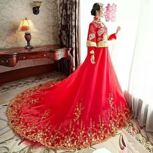 中式婚纱 古风婚纱 红色婚纱 超美婚纱