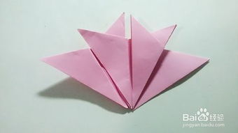 教师节的礼物 如何彩纸折叠一朵康乃馨 