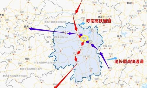 湖南一城将迎来四条新高铁 设计时速350km,将成交通大枢纽
