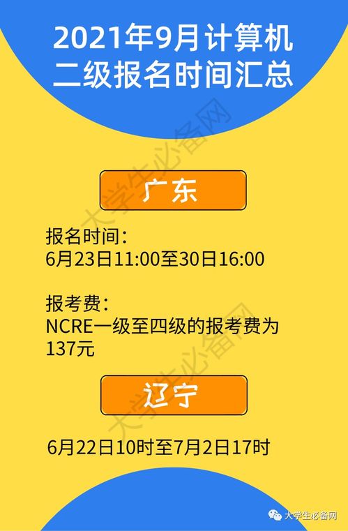 计算机二级报名时间(专升本报名时间2021年)