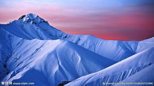 雪山图片 