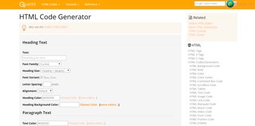 在线html代码生成器,高效便捷的网页设计助手