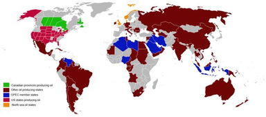 世界各国石油公司的名称