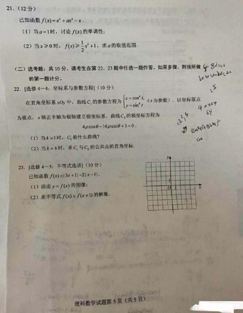 2020年高考理科数学试卷出炉,看看你们能考多少分