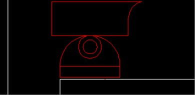 绘制停车场监控管理系统图cad,CAD平面图中监控摄像头怎么画?