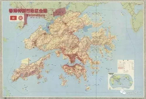 越绘越清晰的香港地图 