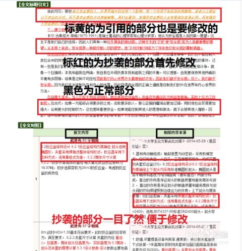 知网查重表格内容如何修改