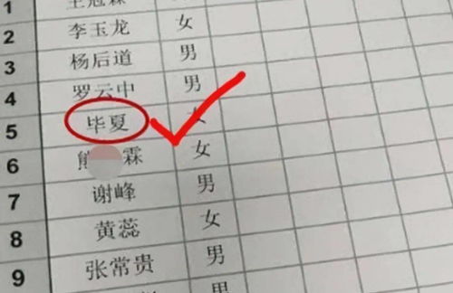 学生因姓名 简单 走红,连名带姓只有2笔,老师表示父母是人才