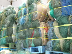 急售供日本产废渔网500吨每月 期货 500 吨 