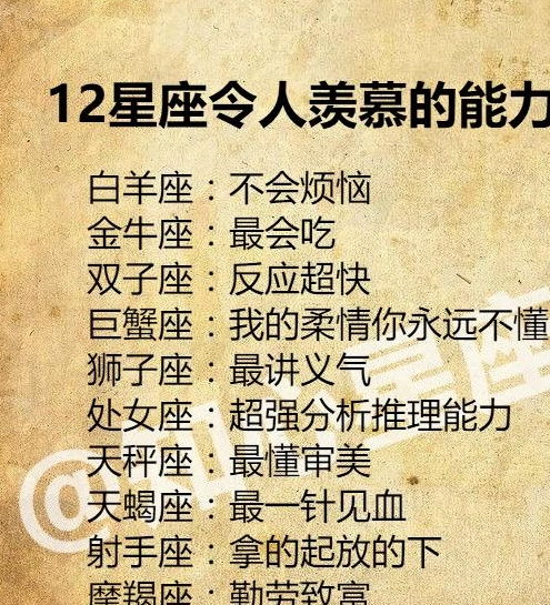 前任对于12星座来说算什么 12星座谁是外貌协会