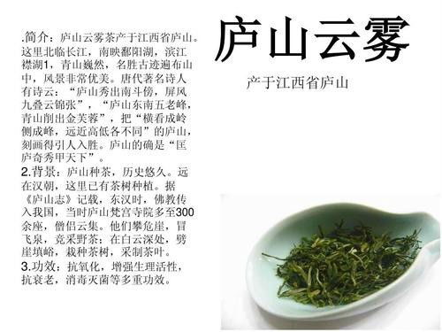 那些我们爱喝的茗茶,你都叫得上名字吗