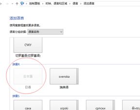 win10显示日语不可用