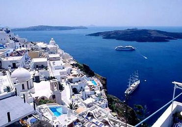 希腊美丽小岛 让人流连忘返