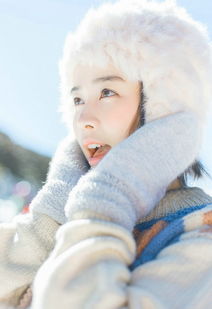 清纯阳光少女雪中和你一起度过的温馨日常 高清美女 美女图片 