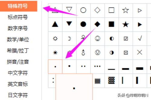 圆点怎么打,中间一点怎么打-第3张图片