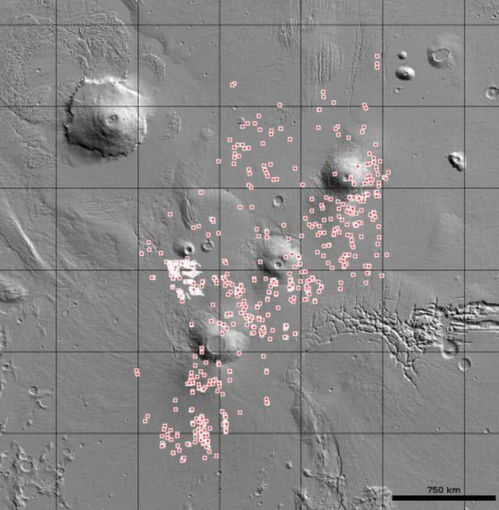 美国发现火星上面 上千个地洞 是寻找生命的突破口