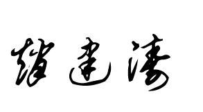 求赵建涛的艺术签名怎么设计 