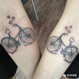 Tattoo 纹身素材 自行车 