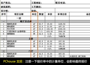 装修报价方案 你看懂了多少？